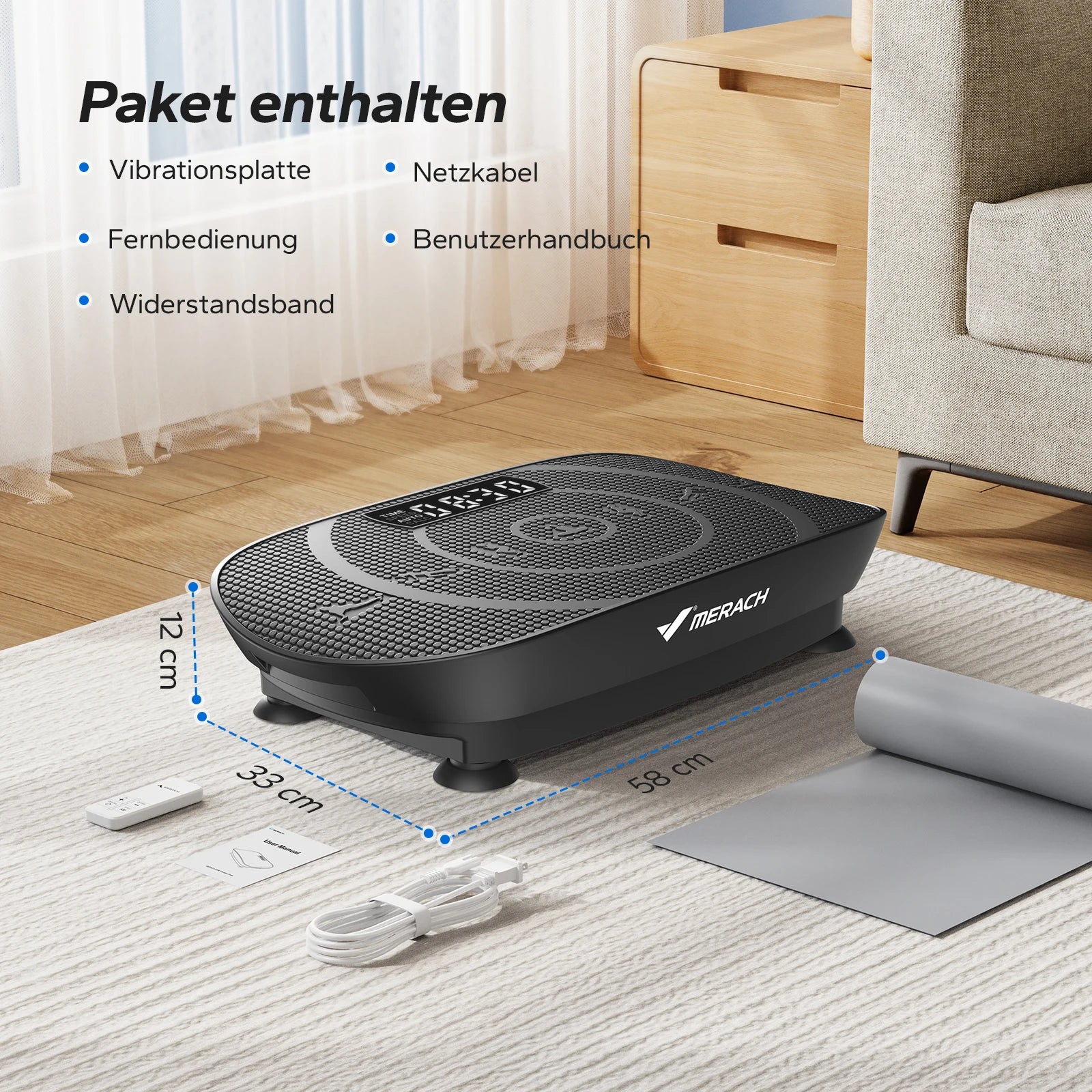 Trilplaat – Full Body Vibration Trainer voor Vetverbranding &amp;amp; Spierversteviging2025-12-04 20:08:41