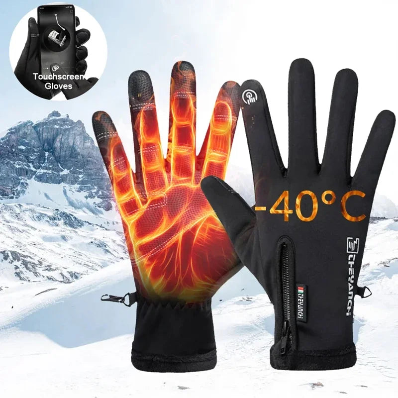 Winterhandschoenen Touchscreen – Ultradicht, Warm & Winddicht
