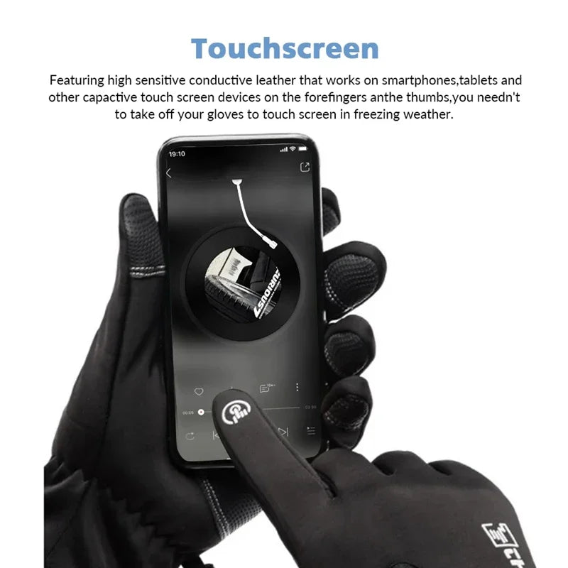 Winterhandschoenen Touchscreen – Ultradicht, Warm & Winddicht