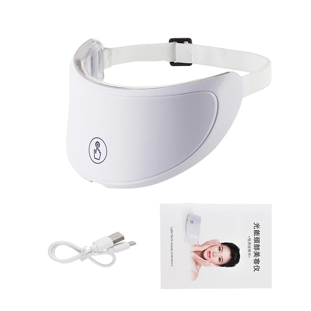 7-Color LED Beauty Mask – Face &amp;amp; Neck Anti-Aging Therapy