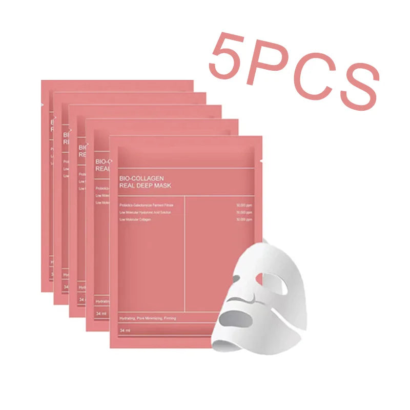 Gezichtsmaskers (4/10 stuks) – Nachtmasker voor Hydratatie & Poriën