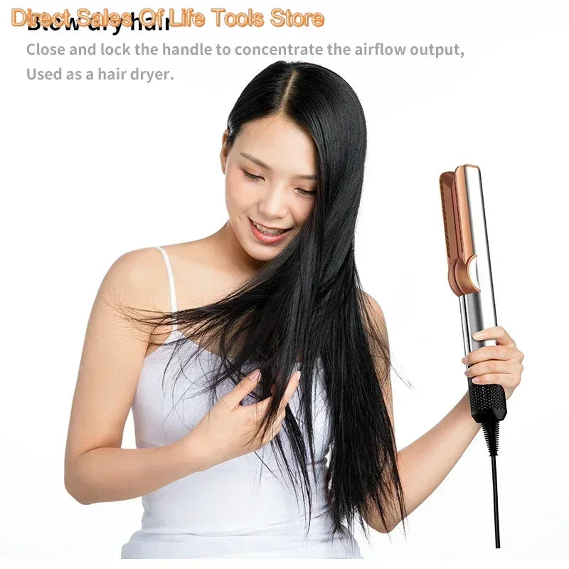 2-in-1 Hair Styler Pro – Föhn &amp; Stijltang met Ionentechnologie2025-12-04 19:45:35