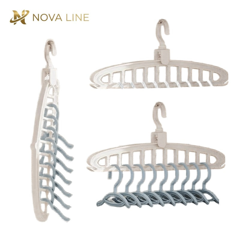 Ruimtebesparende Multi-Hole Kleerhanger